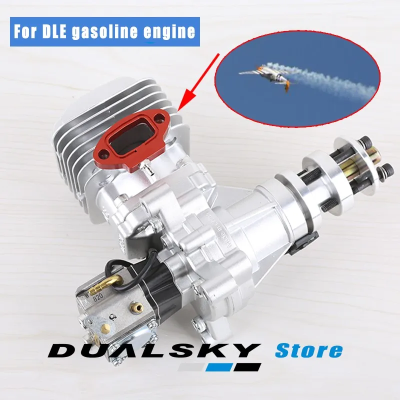 Brushless Motor Thrust Test Stand - Бензиновый двигатель DLE, универсальная выхлопная труба,